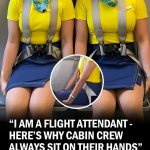 Flight Attendant Reveals Surprising Reason Why Cabin Crew Sits On Their Hands During Take Off and Landing