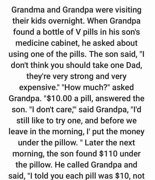 Grandpa’s hilarious mix-up leaves son speechless