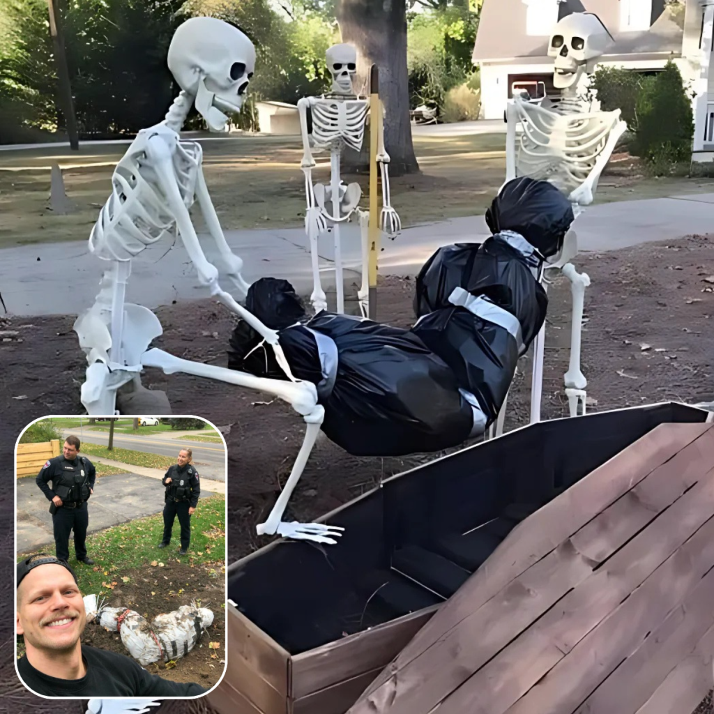 A Neighbor’s Amusing Reaction to Criticism of Their Halloween Decorations Has Gone Viral!