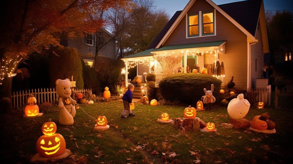 Neighbor’s Hilarious Response to Halloween Decoration Criticism Went Viral!