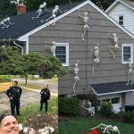 Neighbor’s Hilarious Response to Halloween Decoration Criticism Went Viral!