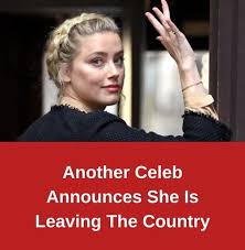 Another Celeb Announces She Is Leaving